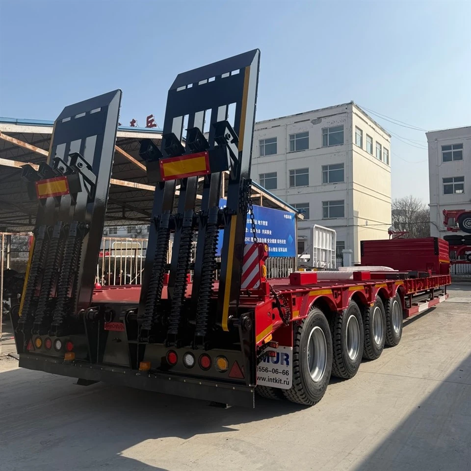 4 Axle Lowboy Trailer suppliers